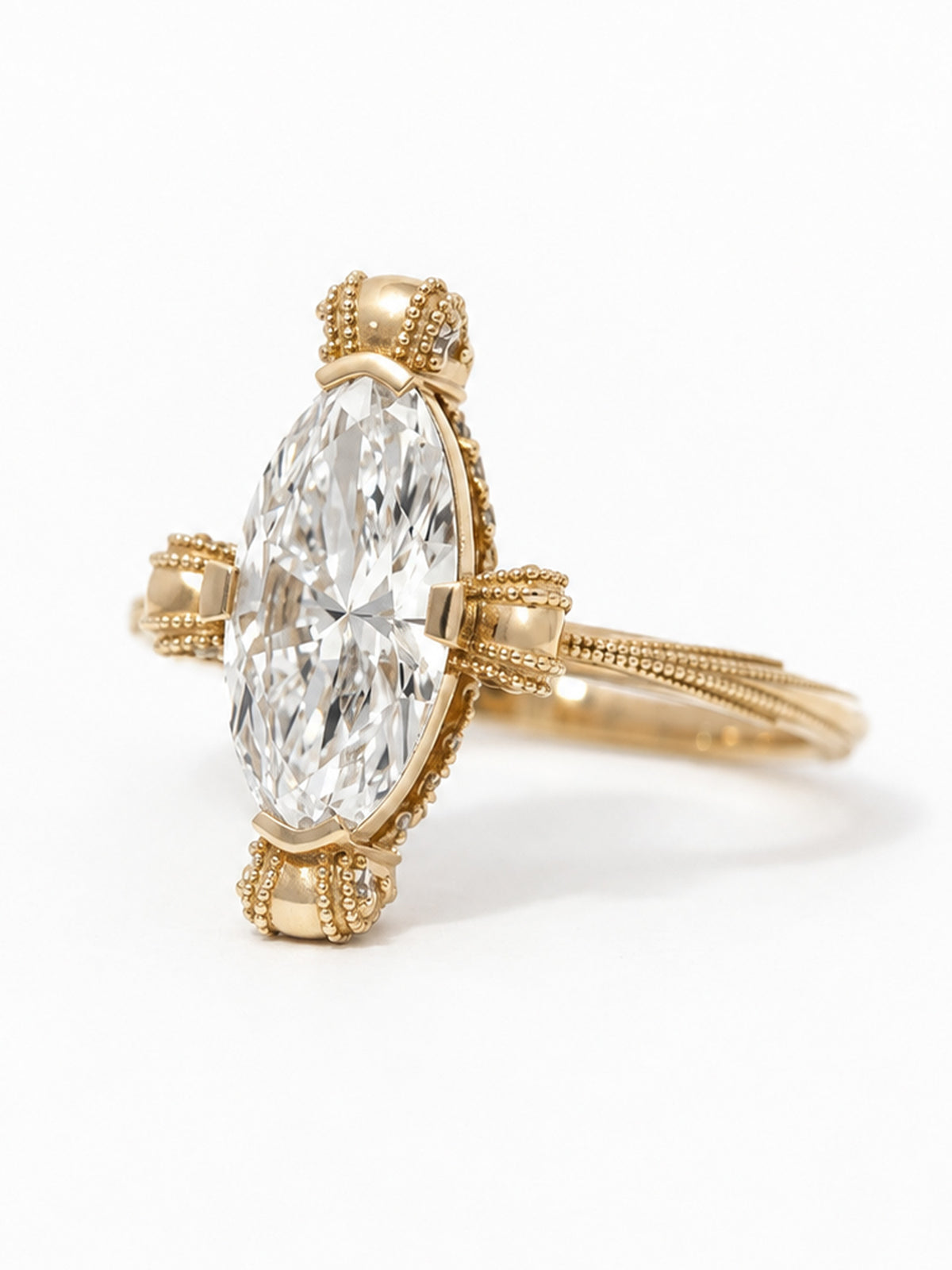 Oval Engagement ring Diamond wedding ring fine jewelry 14k yellow gold wedding ring modern art deco engagement ring