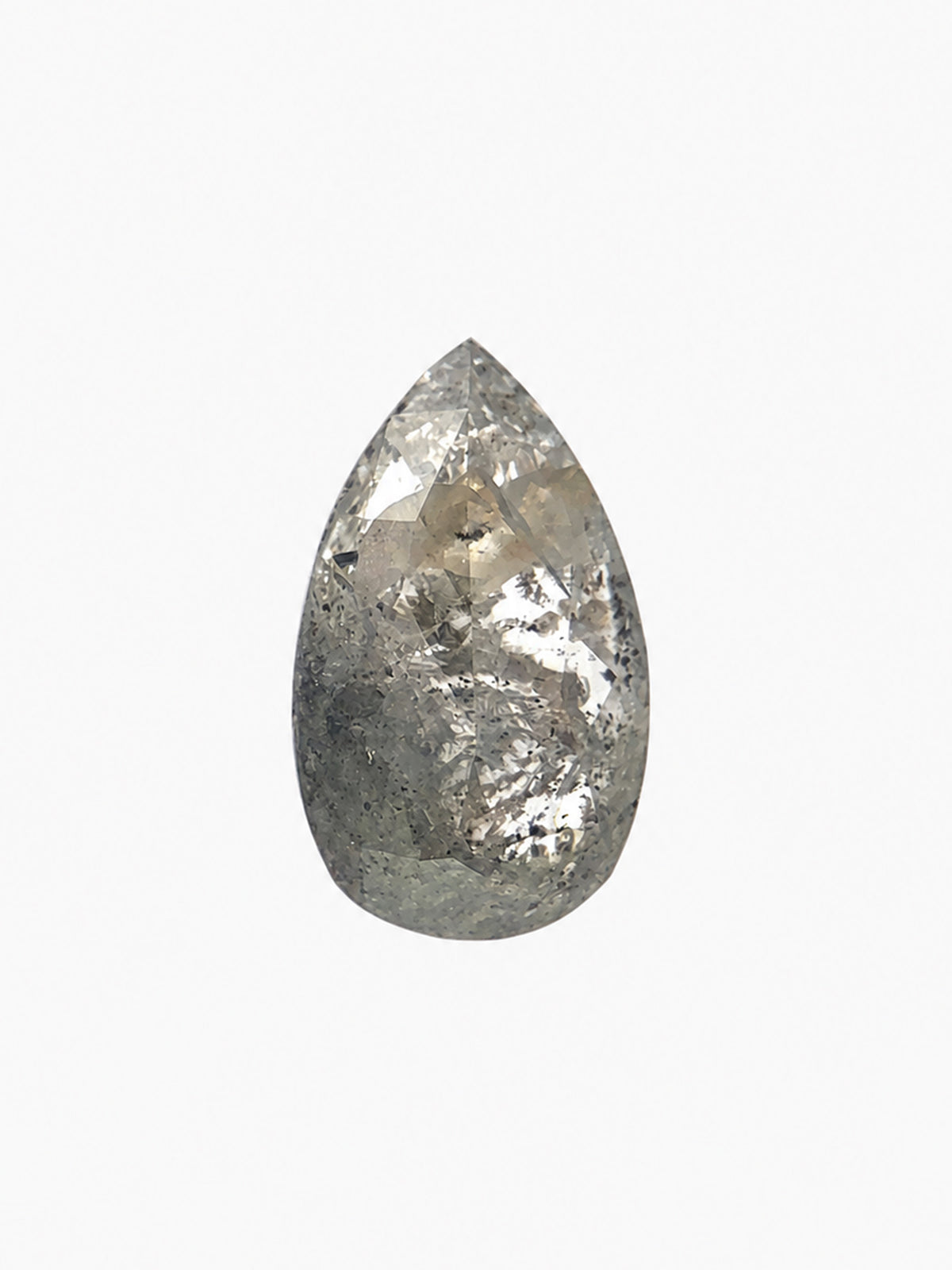 2.49CT Salt and Pepper Pear Inventory SKU SPPEARN-10