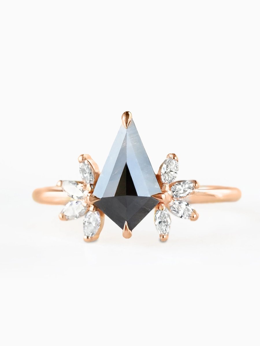Caliga Ring Calista Ring – Kite Salt & Pepper Diamond | HIDDENSPACE