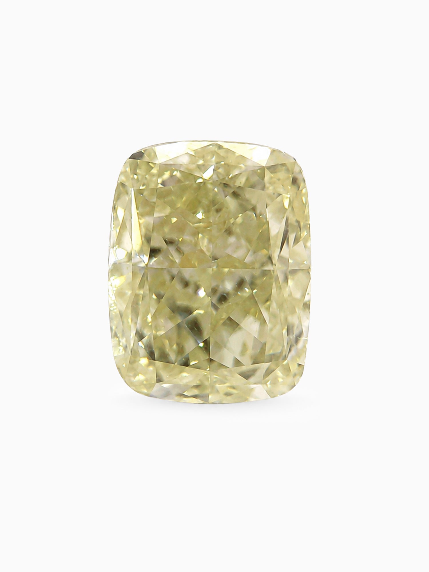 1.65CT Fancy Yellow Diamond Cushion Inventory SKU LYCUSH-01
