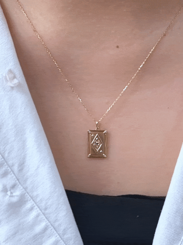 [Gilded Deck] Ace of Diamonds Charm