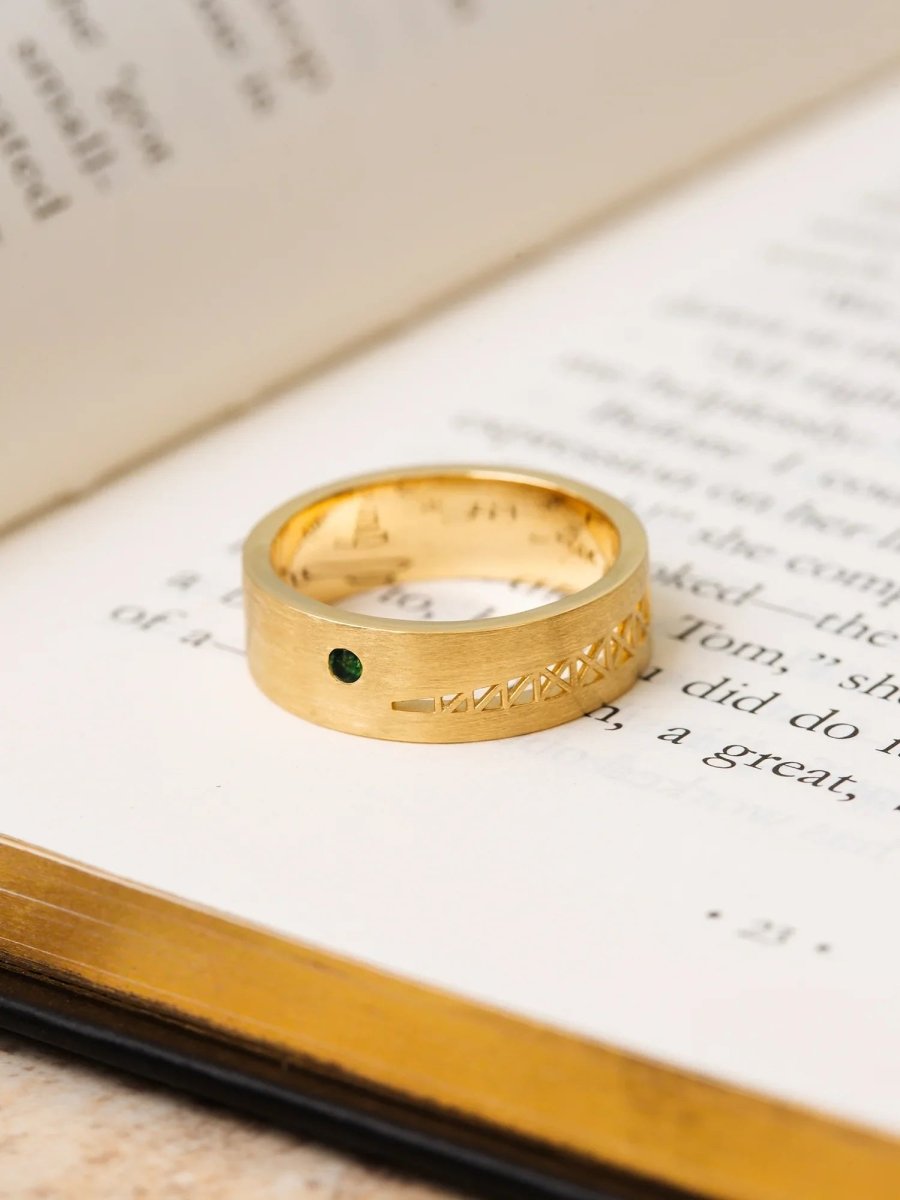 Diamond Snowflake Band