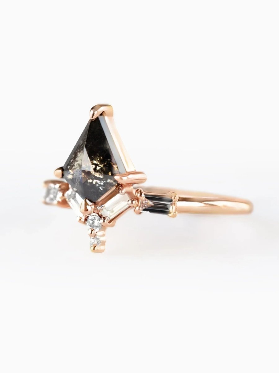 Diamond Water Drop Ring