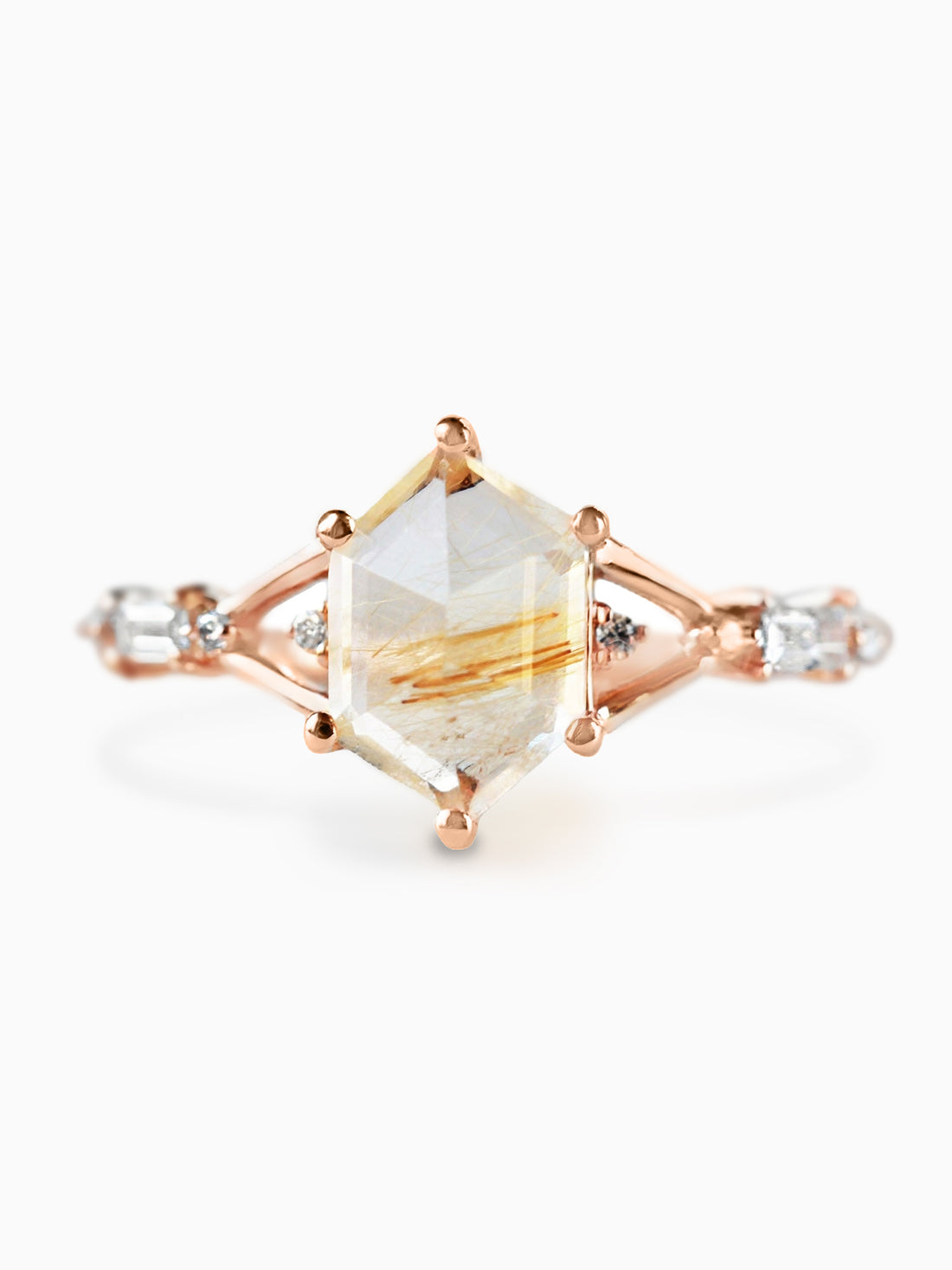 Ethereal Ring (Rutilated Quartz)