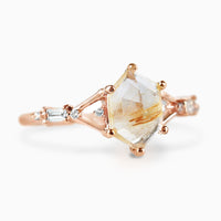 Ethereal Ring (Rutilated Quartz)