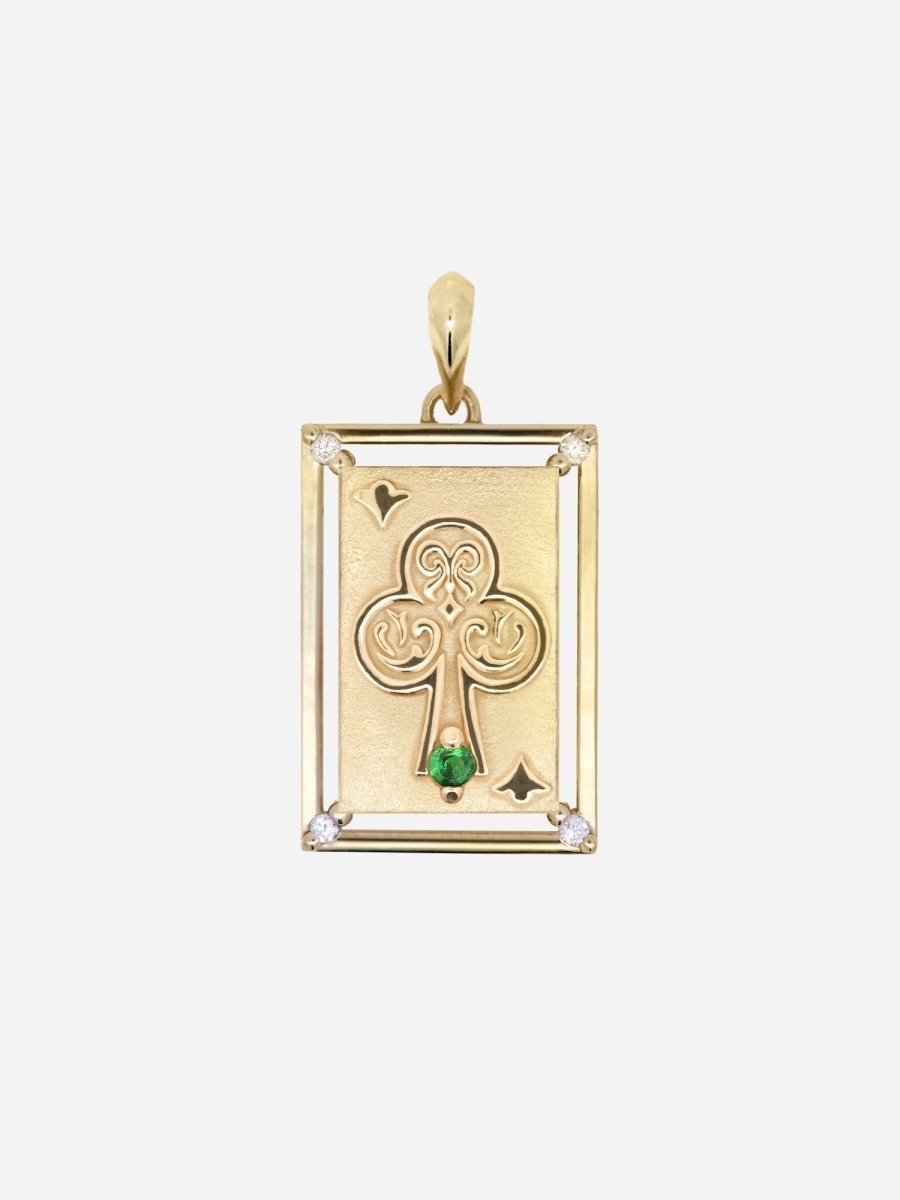 [Gilded Deck] Ace of Clubs Charm - HIDDENSPACE