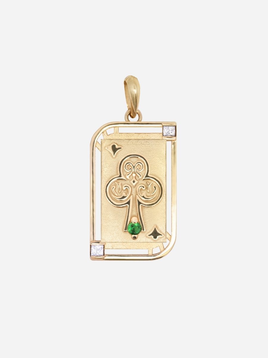 [Gilded Deck] Ace of Clubs Charm - HIDDENSPACE