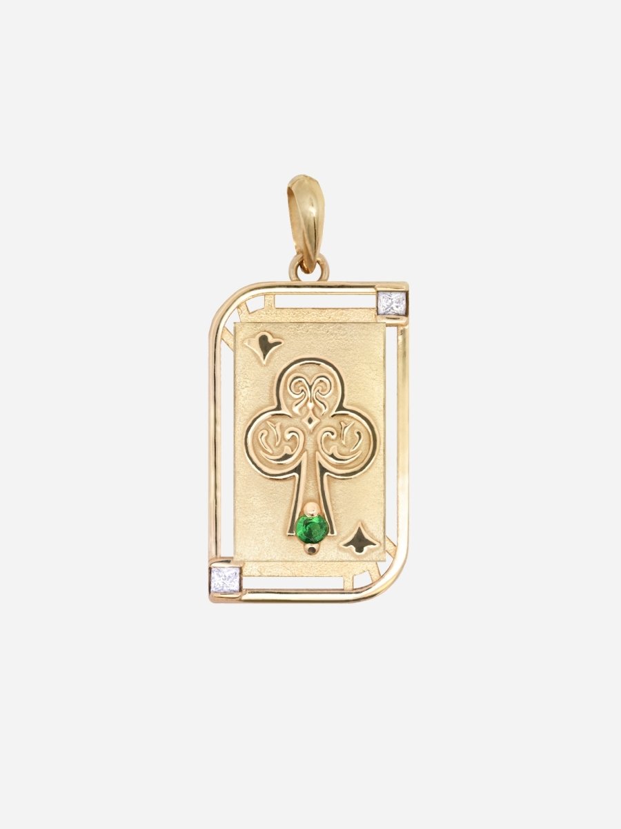 [Gilded Deck] Ace of Clubs Charm