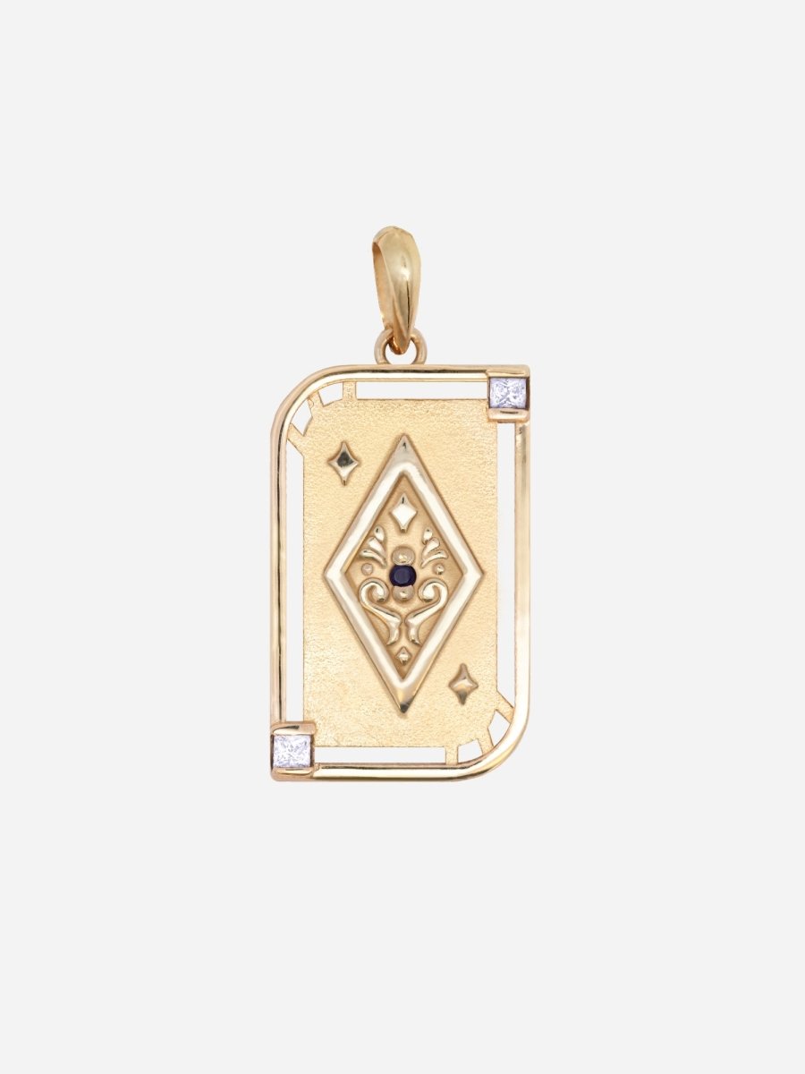 [Gilded Deck] Ace of Diamonds Charm