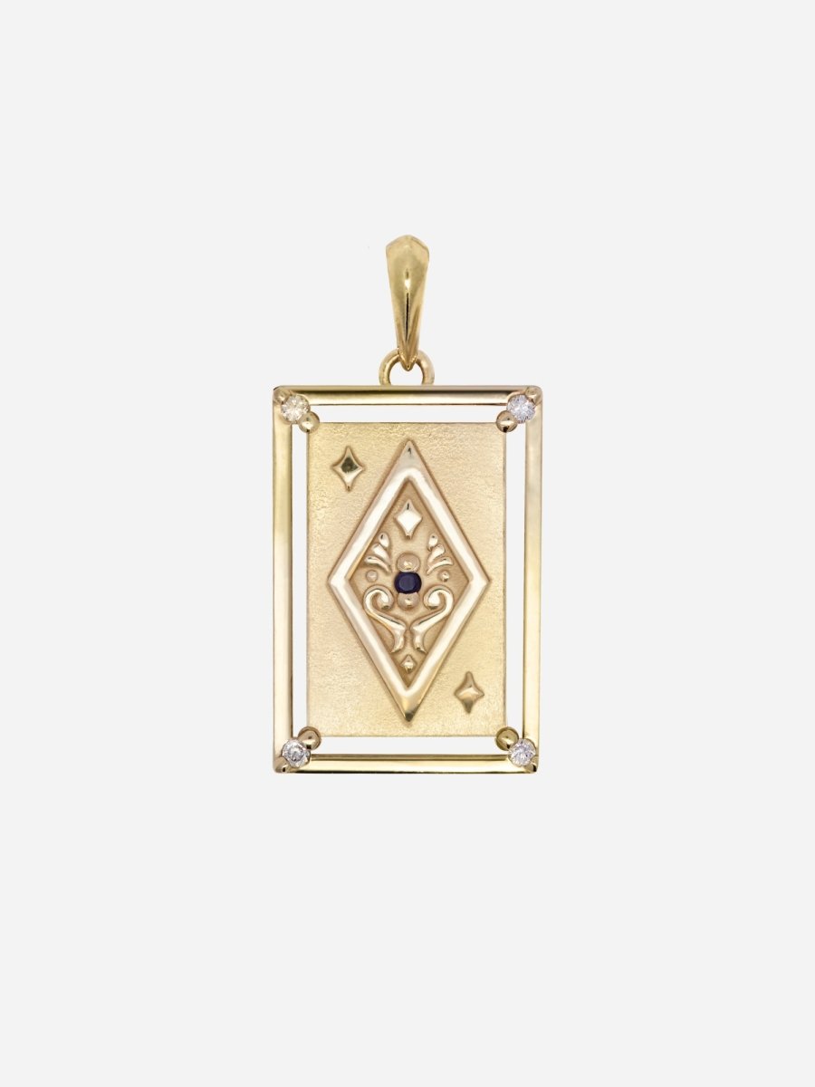 [Gilded Deck] Ace of Diamonds Charm