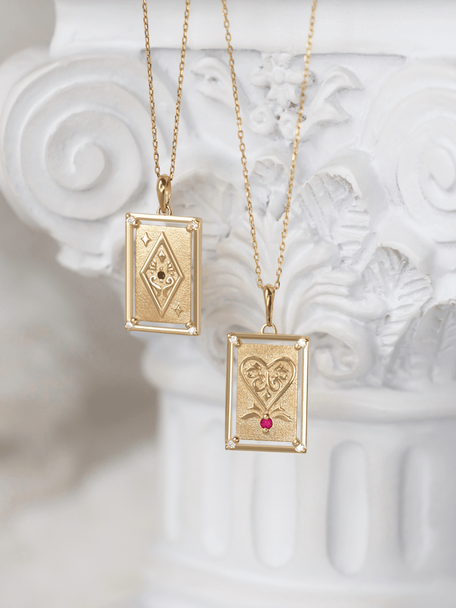 [Gilded Deck] Ace of Hearts Charm - HIDDENSPACE