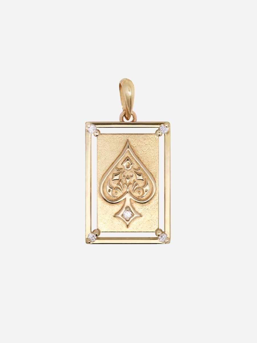 [Gilded Deck] Ace of Spades Charm - HIDDENSPACE