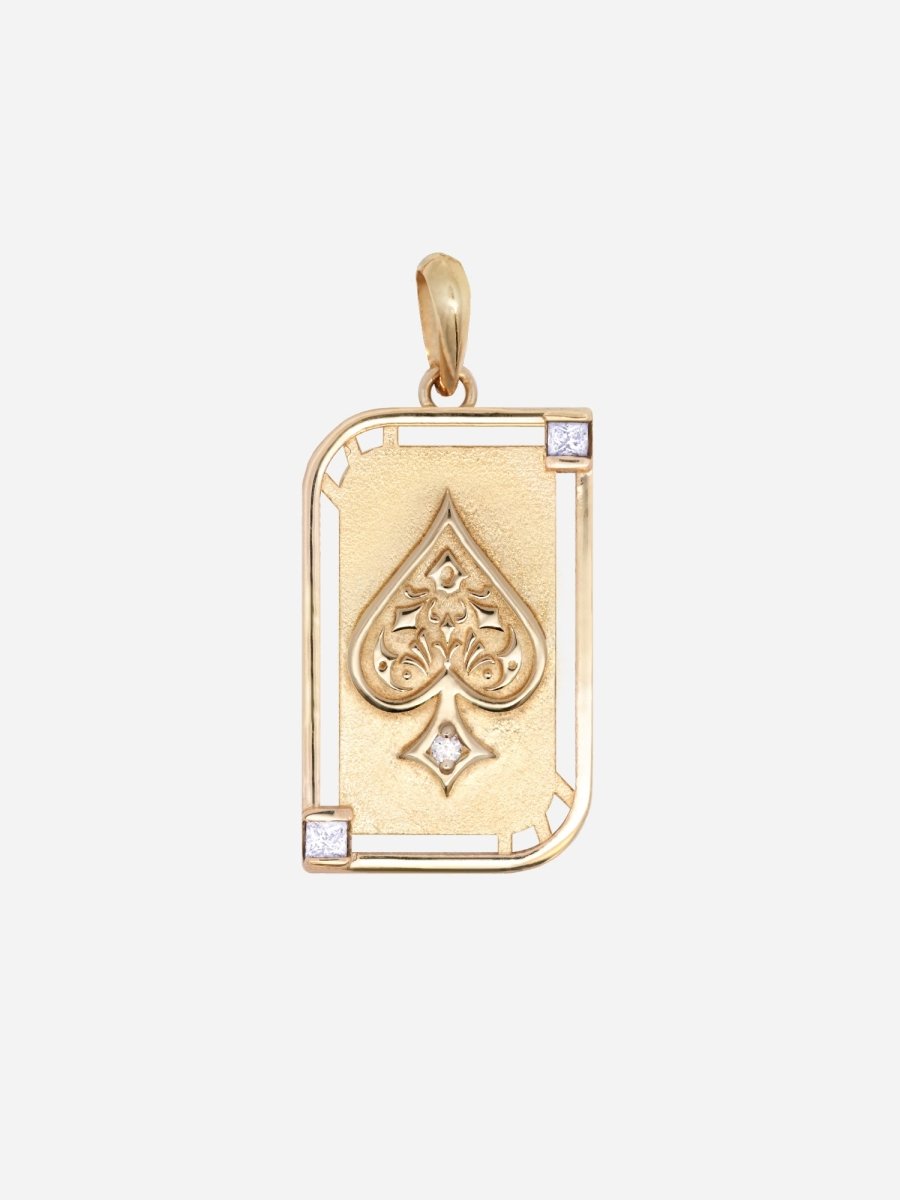 [Gilded Deck] Ace of Spades Charm