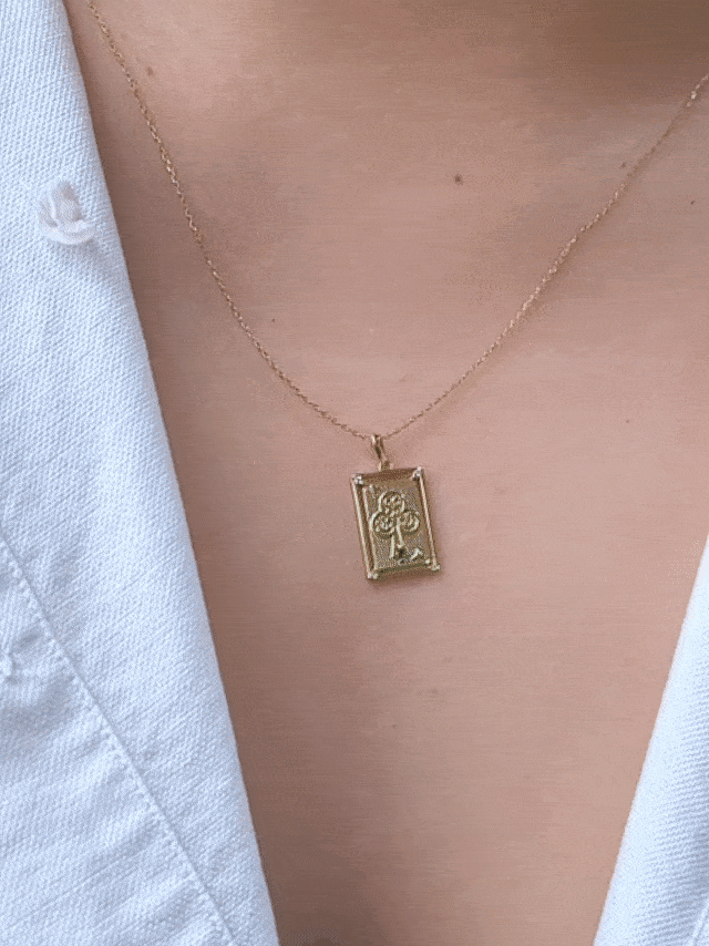 [Gilded Deck] Ace of Clubs Charm