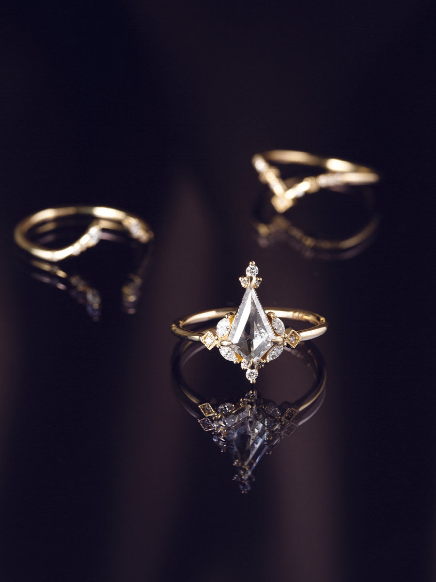 Clementine Ring (Moissanite)