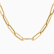 10K Gold 4.2mm Lite Paperclip Chain
