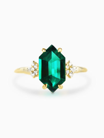 Lillie Ring (Emerald)