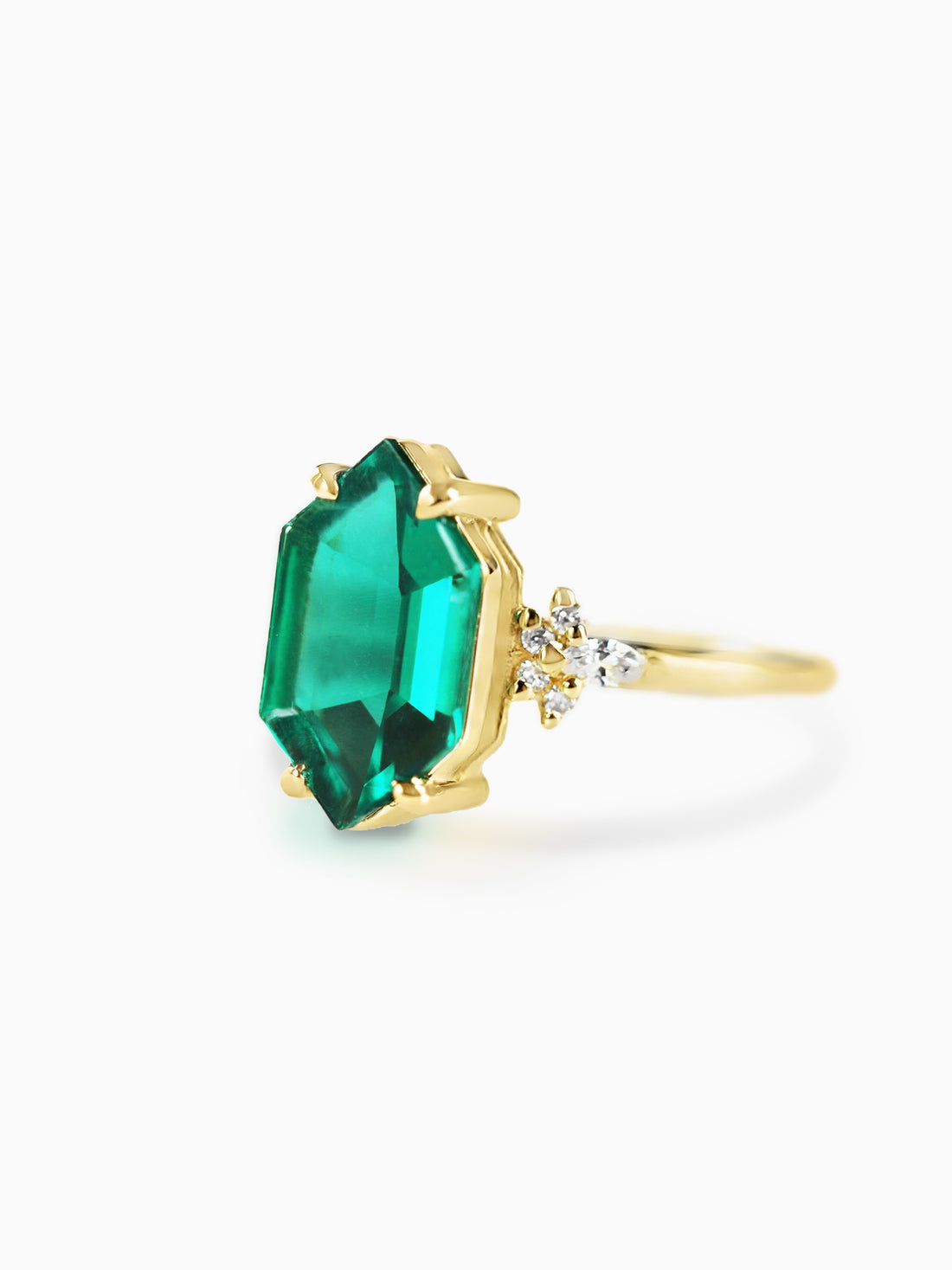 Lillie Ring (Emerald)