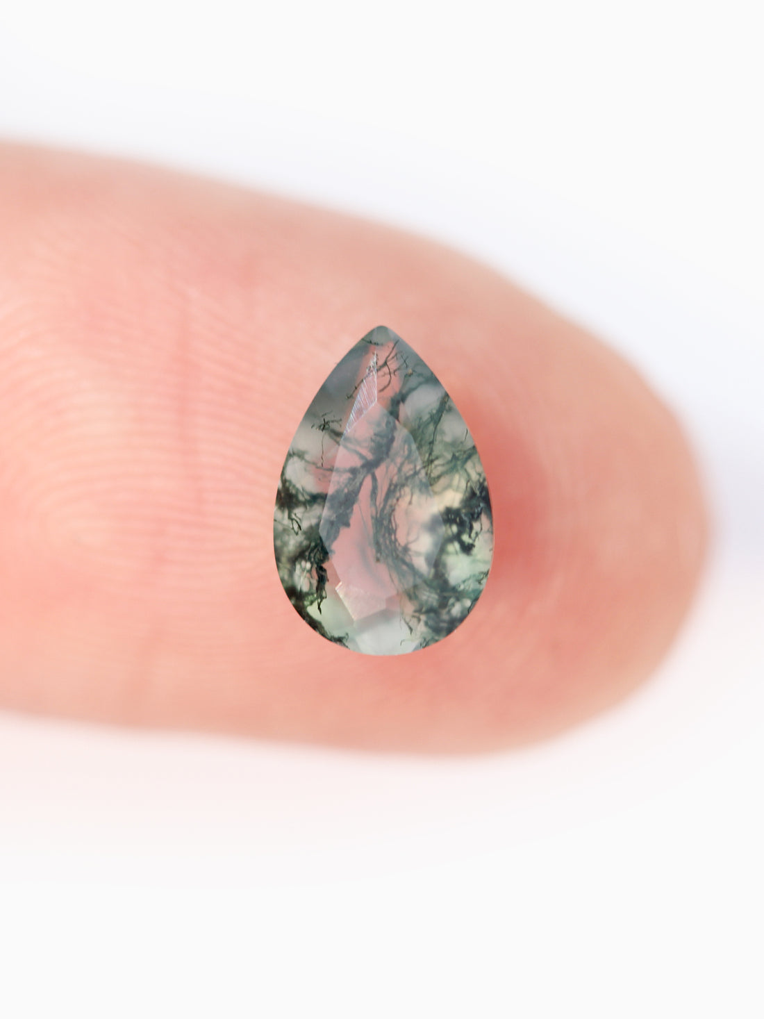 1.1CT Moss Agate Inventory SKU MAPEAR-05