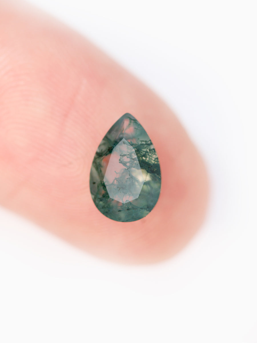 1.08CT Moss Agate Inventory SKU MAPEAR-08