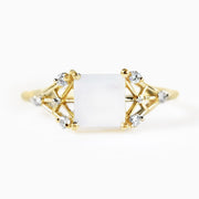 Pearl Daisy Ring