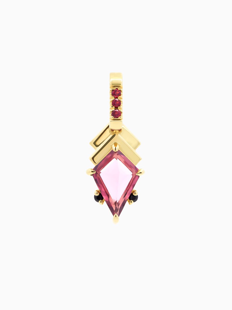 Pink Spinel Kite Doric Charm 0.78 TCW - HIDDENSPACE