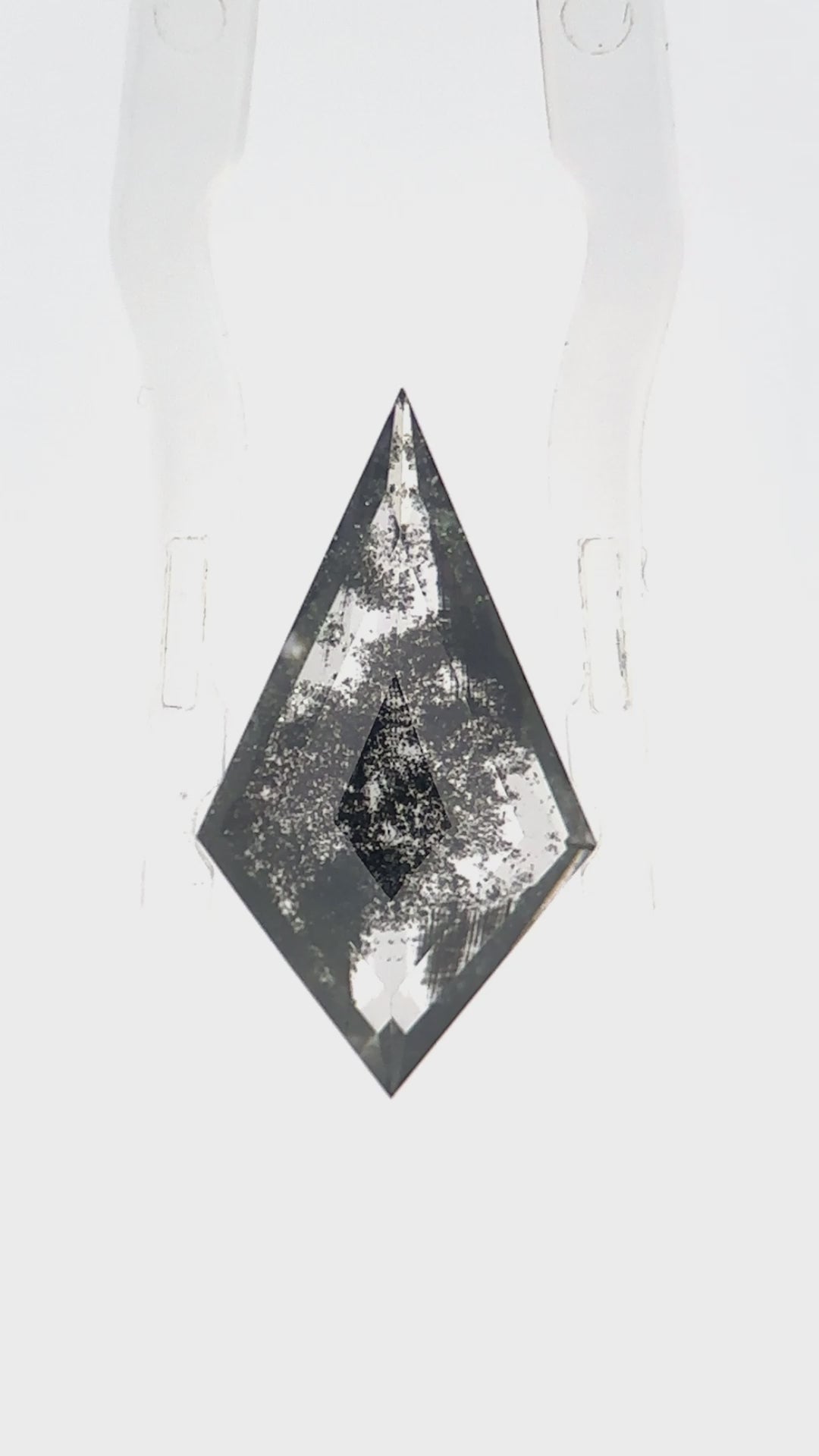kite salt and pepper diamond loose gemstone fine jewelry one of a kind 