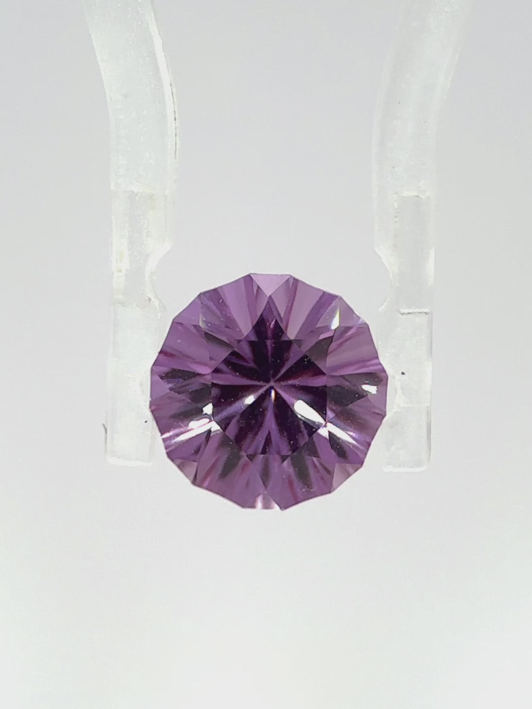 Round Purple loose gemstone fine jewelry designer cut
