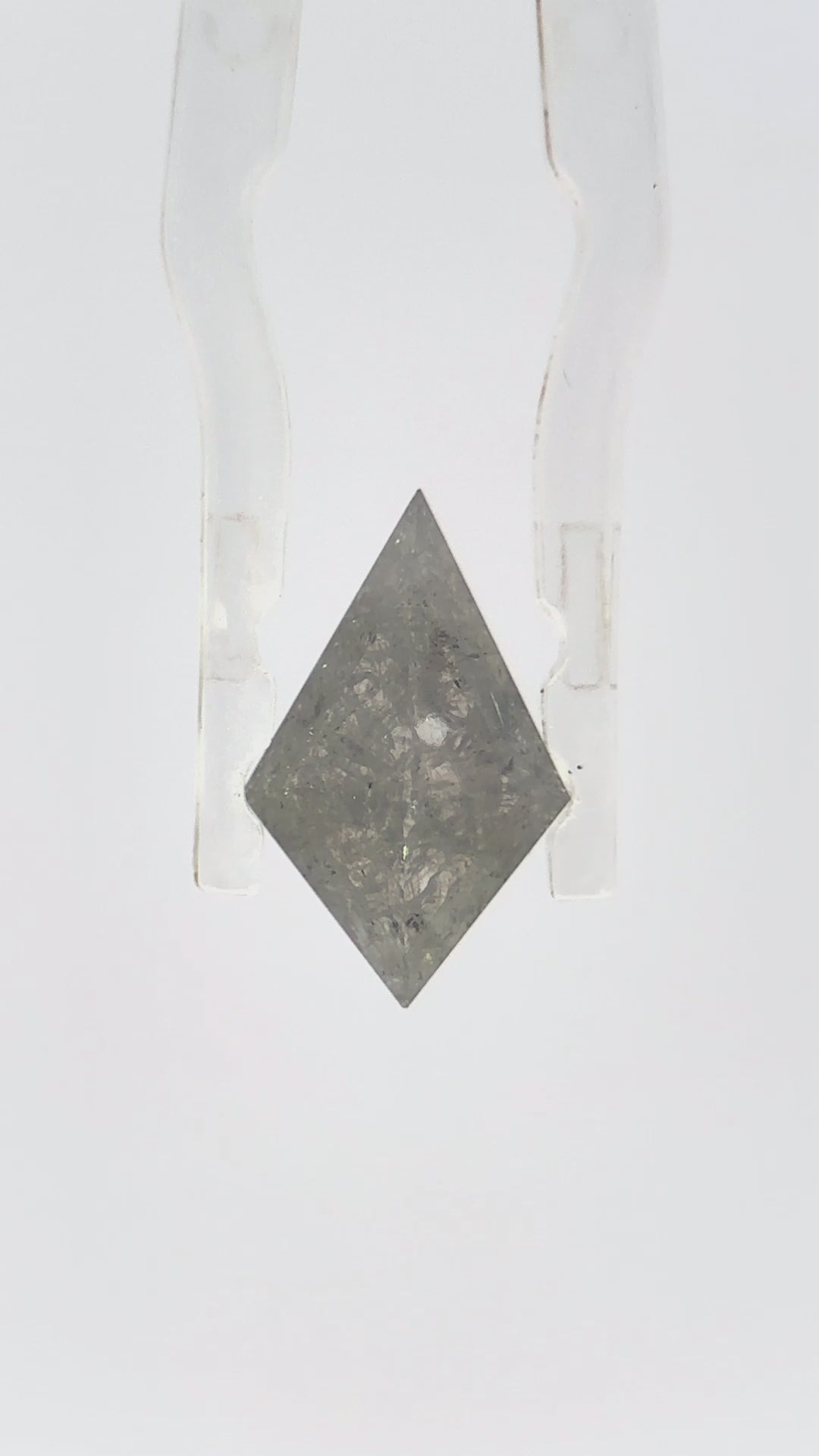 SALT AND PEPPER DIAMOND KITE ONE OF A KIND LOOSE GEMSTONE 