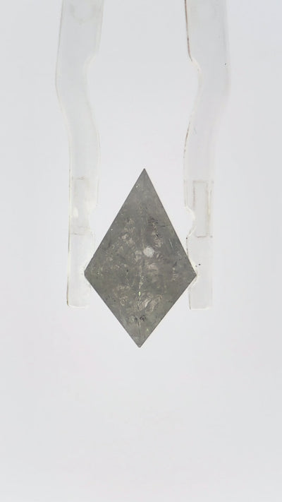 SALT AND PEPPER DIAMOND KITE ONE OF A KIND LOOSE GEMSTONE 