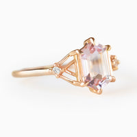 Princess Tracery Ring (Morganite)