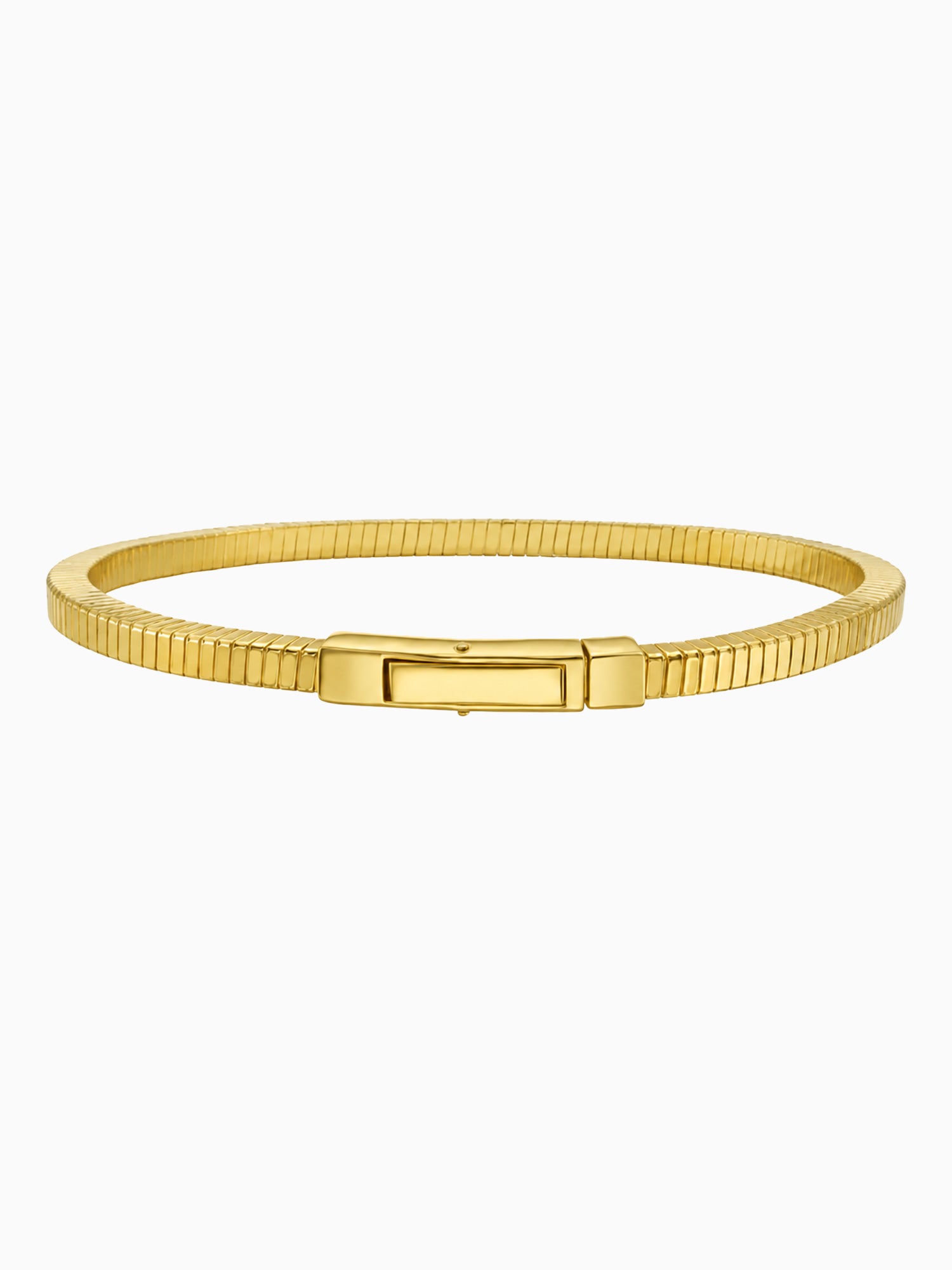 Gold Over Silver Cubogas Chain
