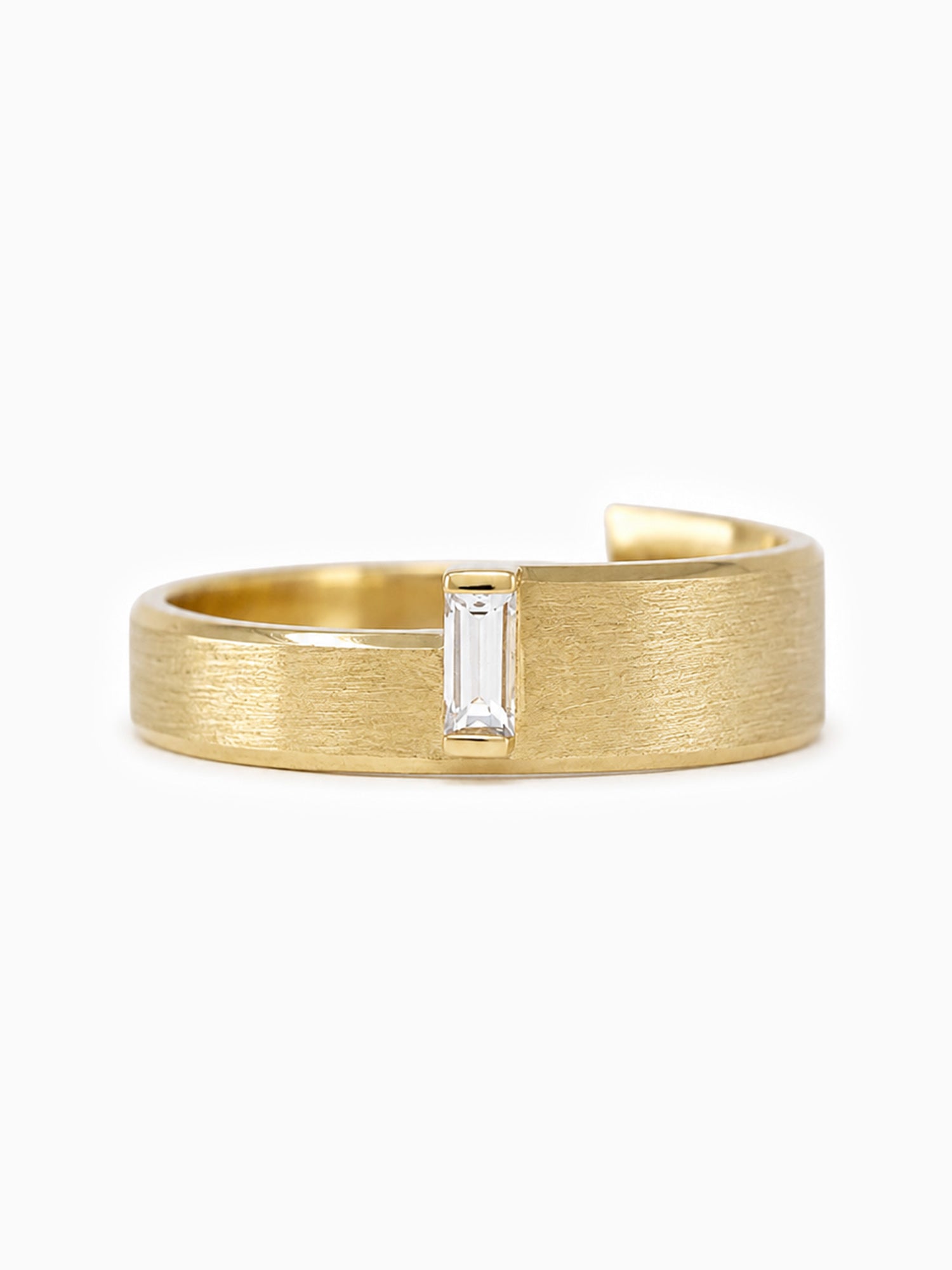 Unique architectural fine jewelry statement ring