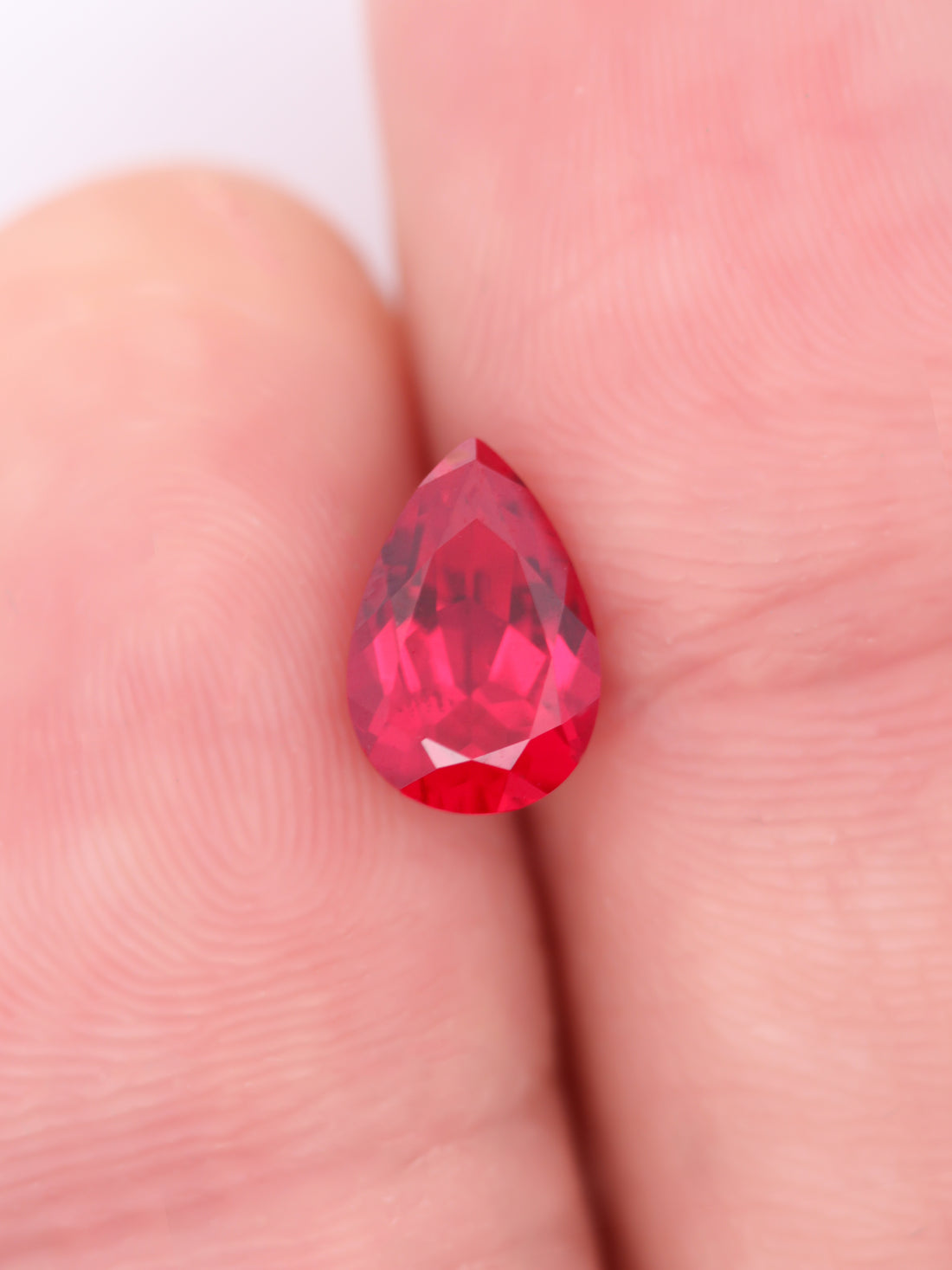 1.72CT Ruby Pear Inventory SKU RBPEAR-02