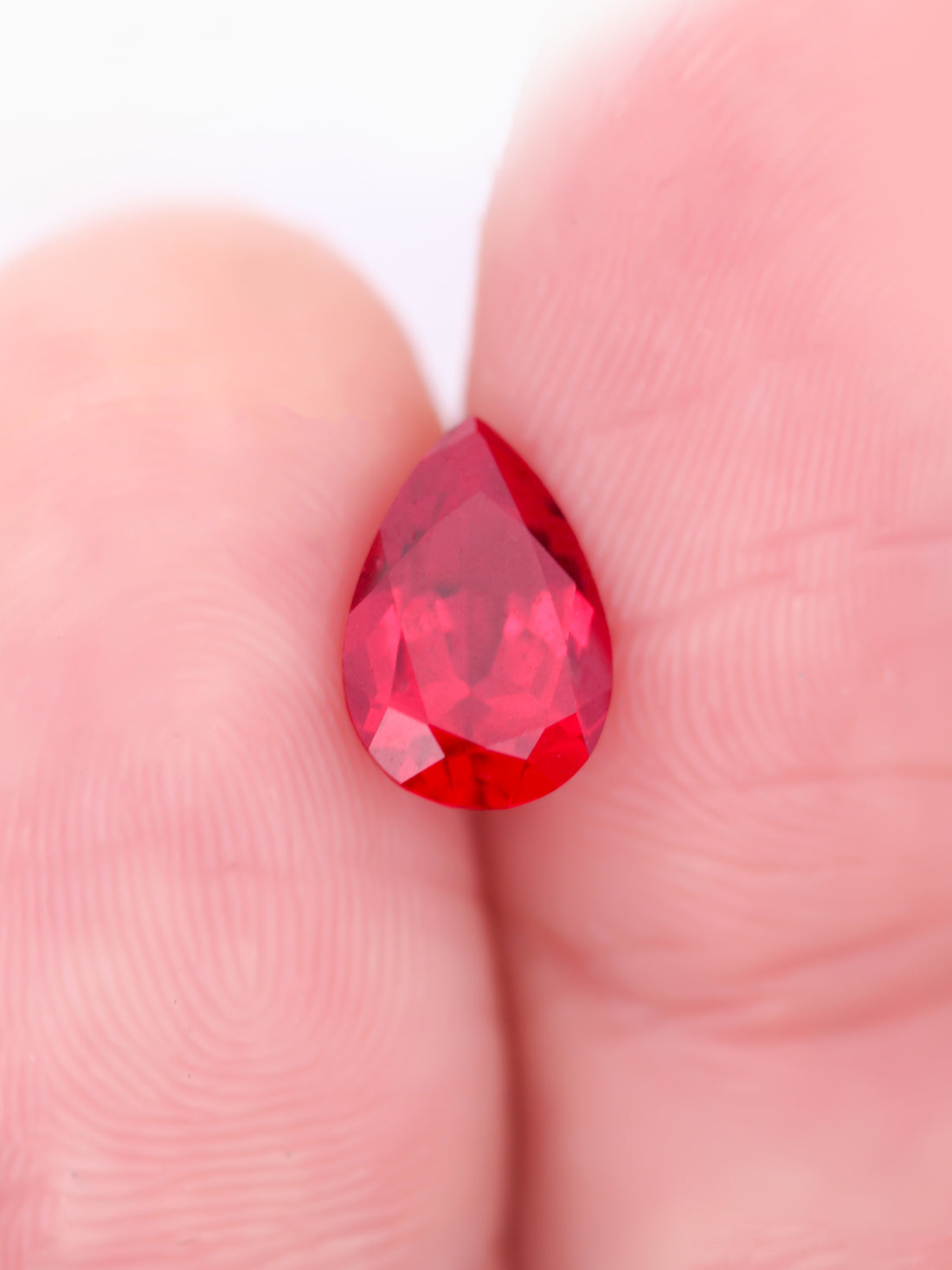 1.67CT Ruby Pear Inventory SKU RBPEAR-03