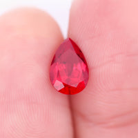 1.67CT Ruby Pear Inventory SKU RBPEAR-03