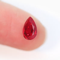 1.67CT Ruby Pear Inventory SKU RBPEAR-03