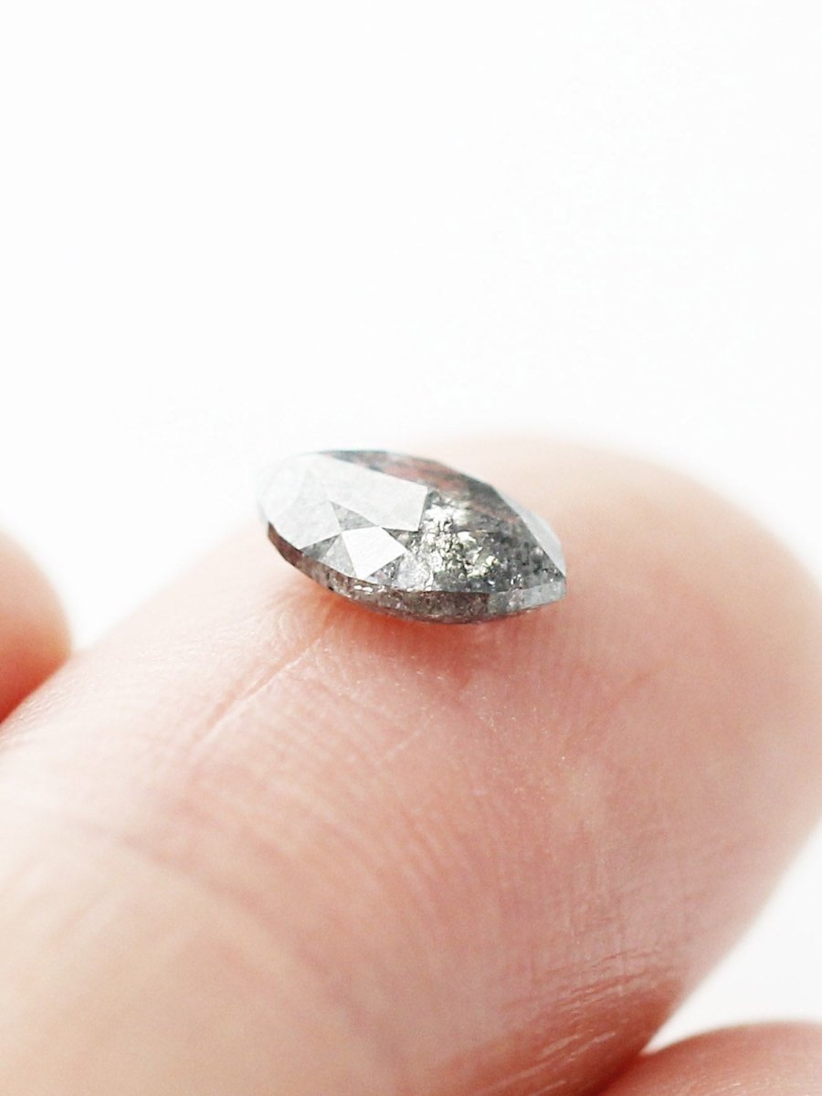 0.87CT Salt and Pepper Marquise Inventory SKU SPMARQUISE-02