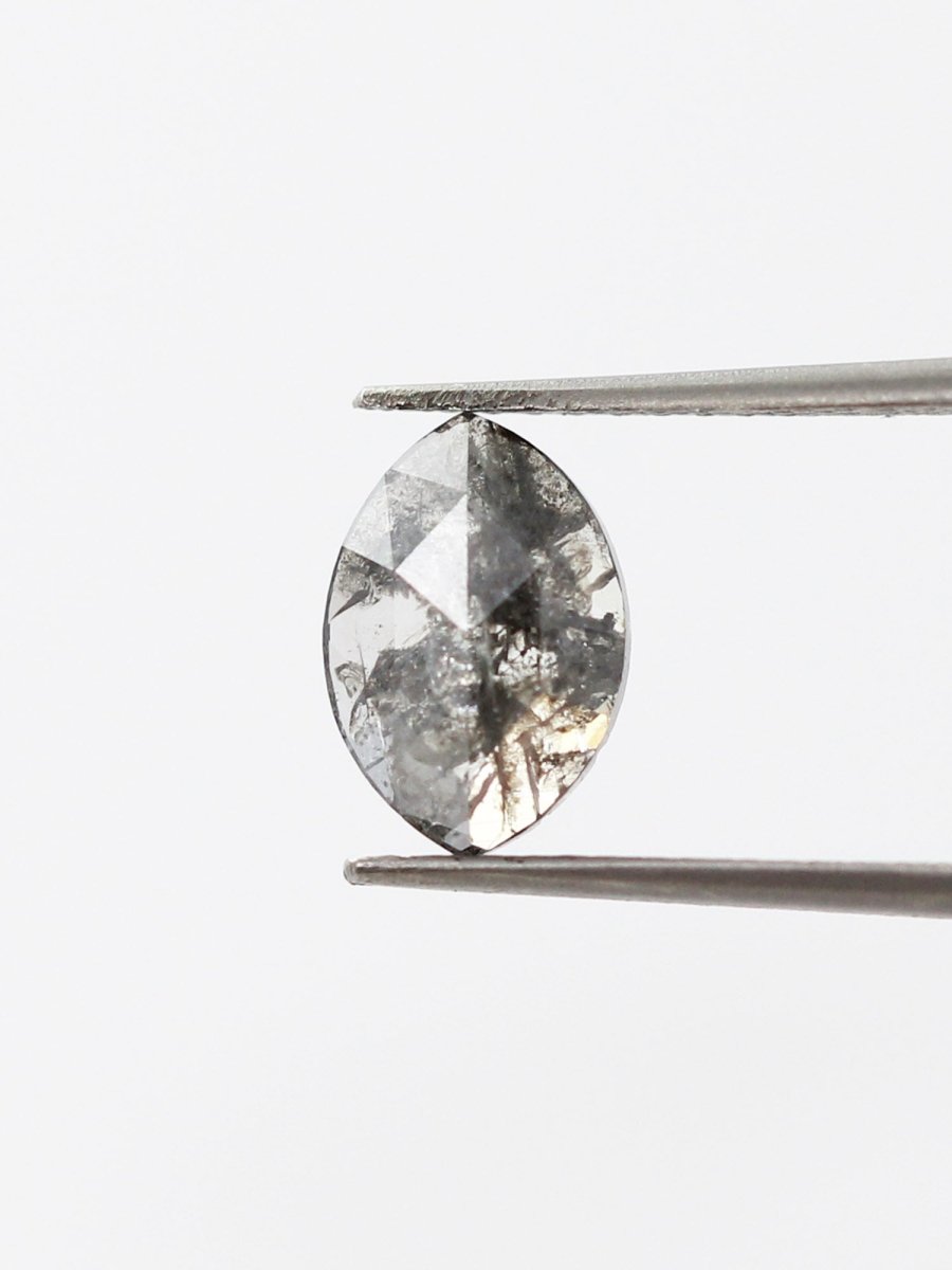 0.96CT Salt and Pepper Marquise Inventory SKU SPMARQUISE-03