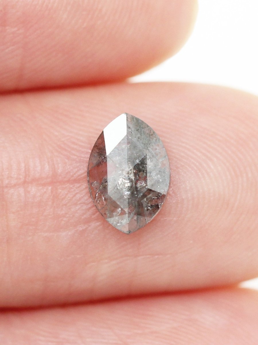 0.96CT Salt and Pepper Marquise Inventory SKU SPMARQUISE-03