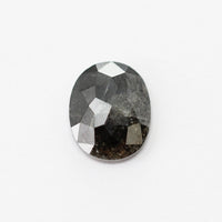 1.36CT Salt and Pepper Oval Inventory SKU SPOVAL-04