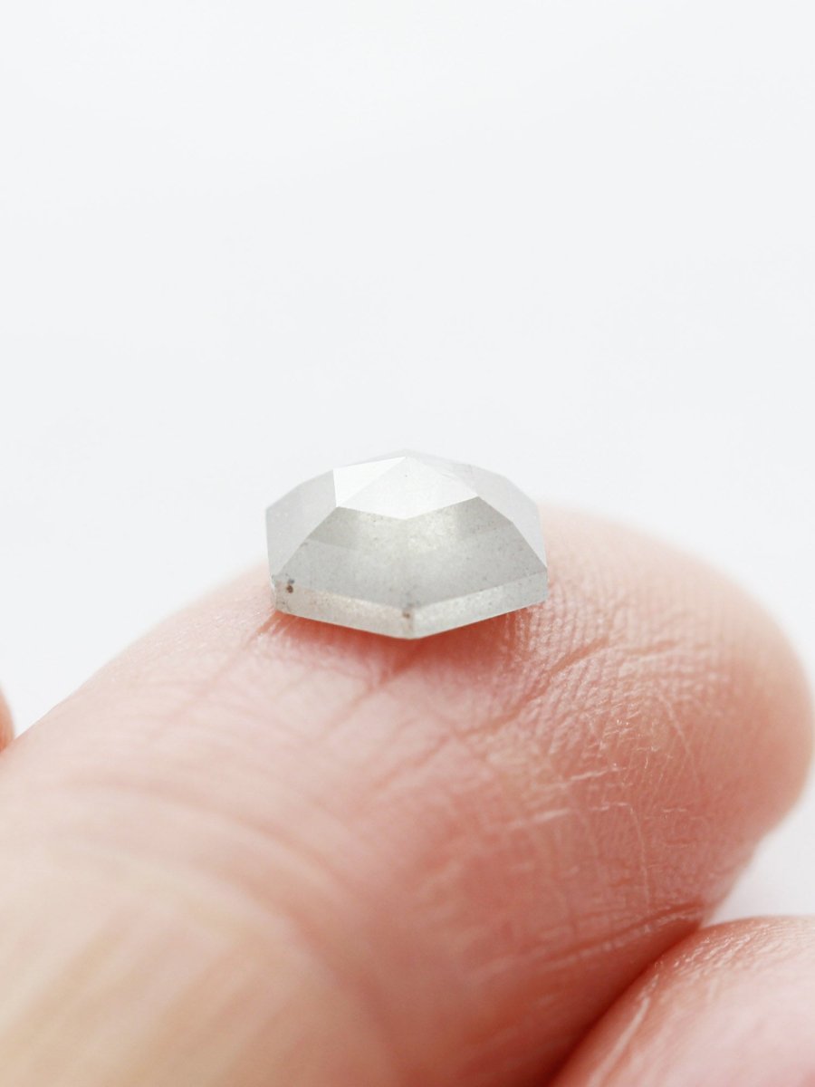 1,00 CT Salz- und Pfeffer-Sechskant-Inventar SKU SPHEX-52