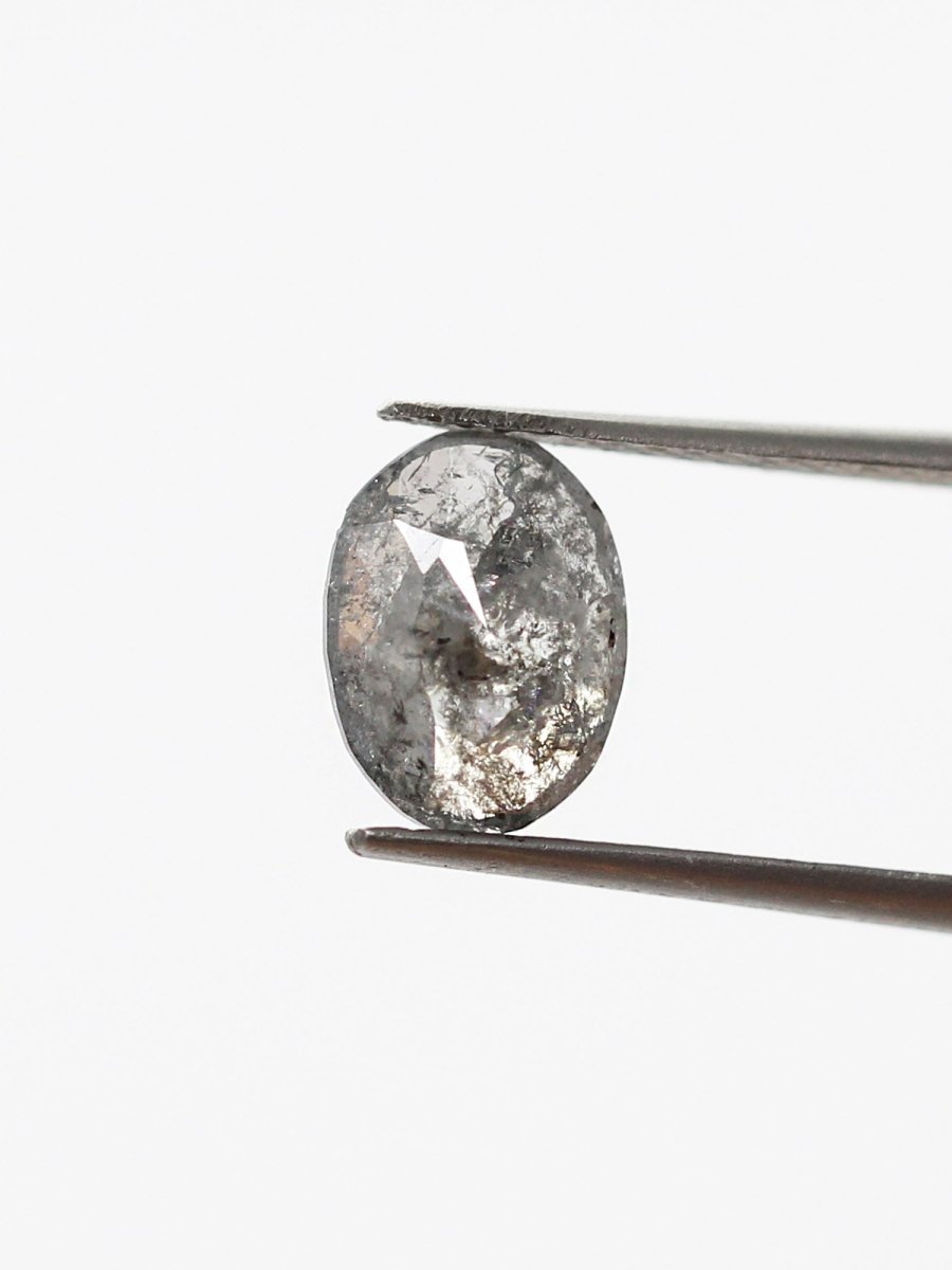 1,00 CT Salz und Pfeffer Oval Inventory SKU SPOVAL-03