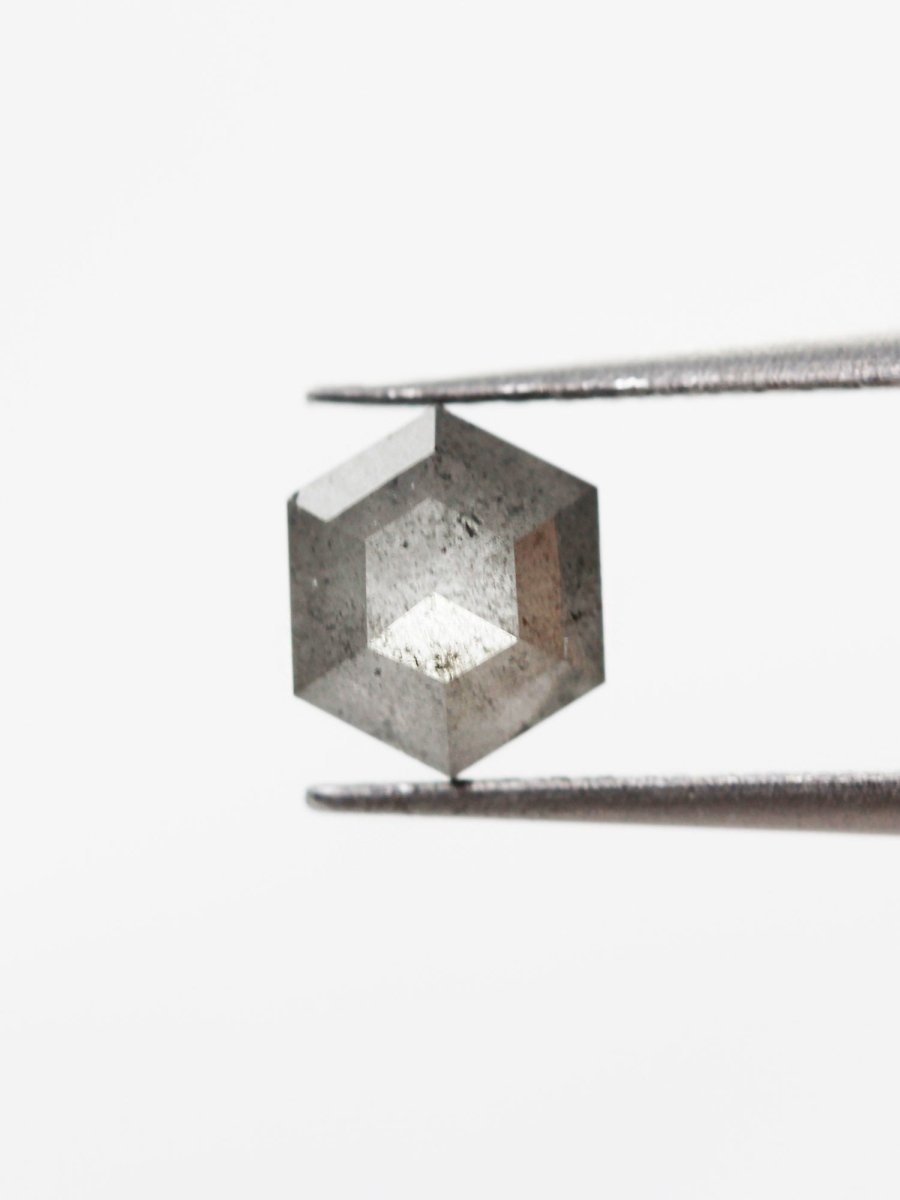 1,07 CT Salz- und Pfeffer-Sechseck-Inventar SKU SPHEX-54