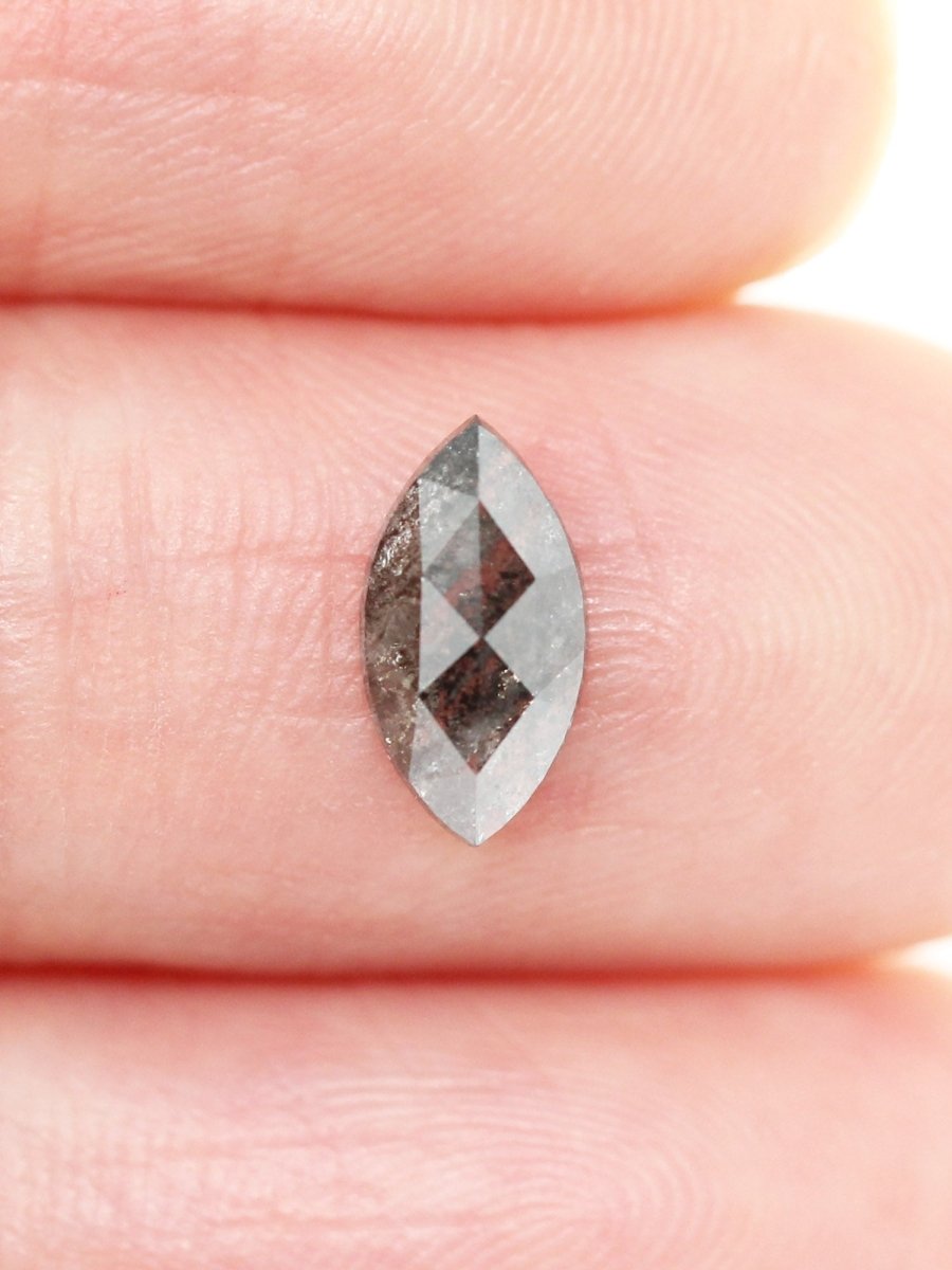 1,08 CT Salz- und Pfeffer-Marquise-Inventar SKU SPMARQUISE-04