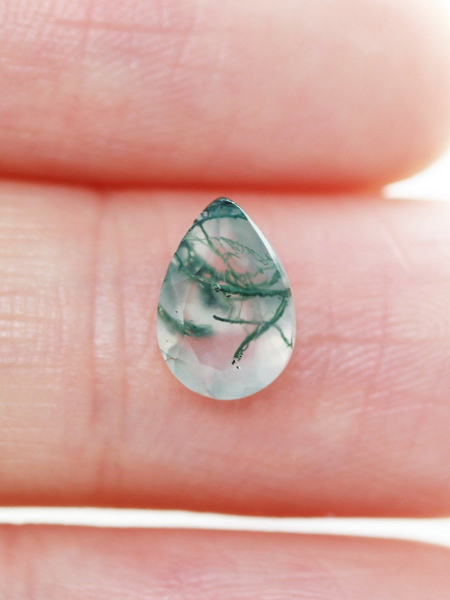 1.11CT Moss Agate Inventory SKU MAPEAR-01