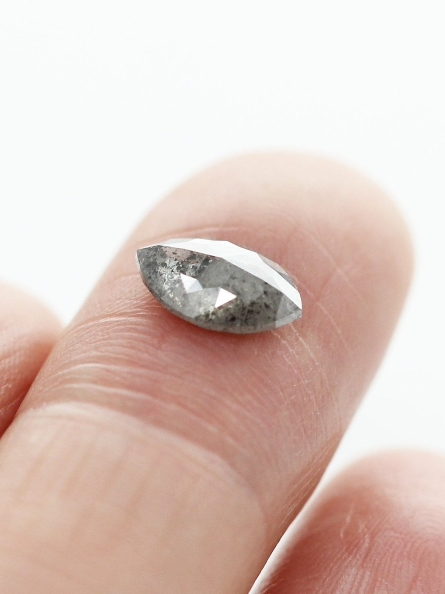 1.11CT Salt and Pepper Marquise Inventory SKU SPMARQUISE-05