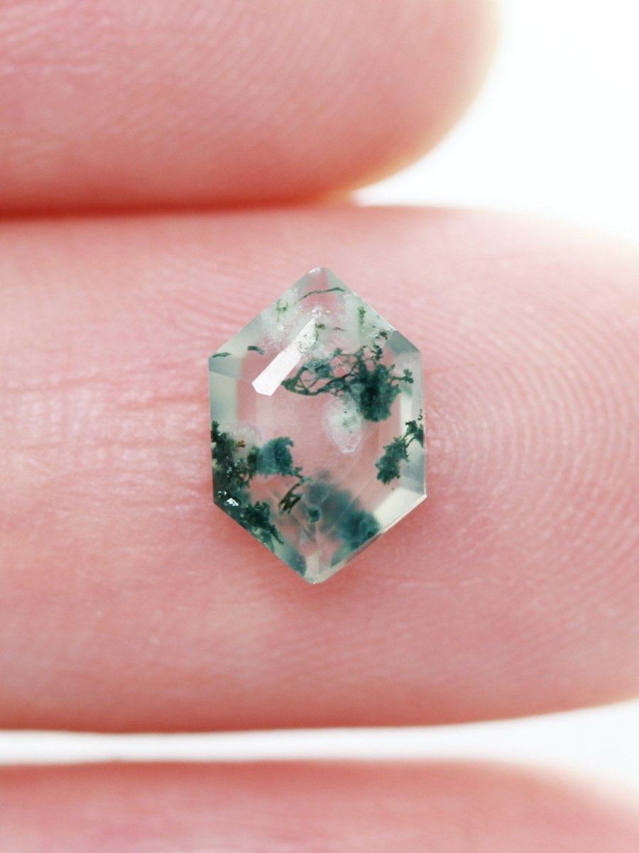 1.12CT Moss Agate Inventory SKU MAHEX-04