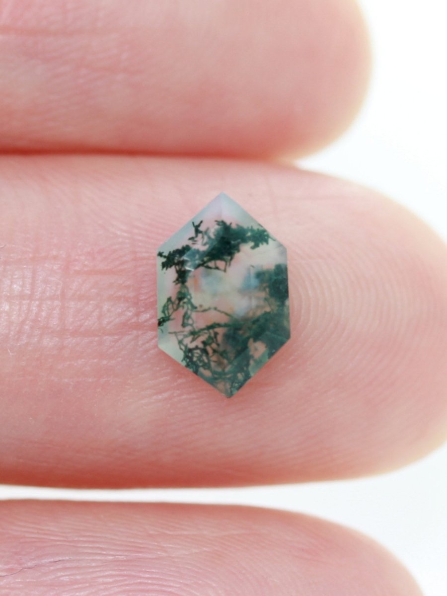 1.14CT Moss Agate Inventory SKU MAHEX-02