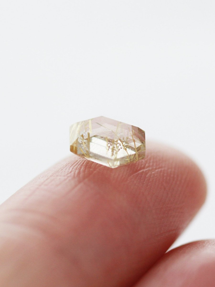 1.16CT Rutilated Quartz Inventory SKU RQHEX-04